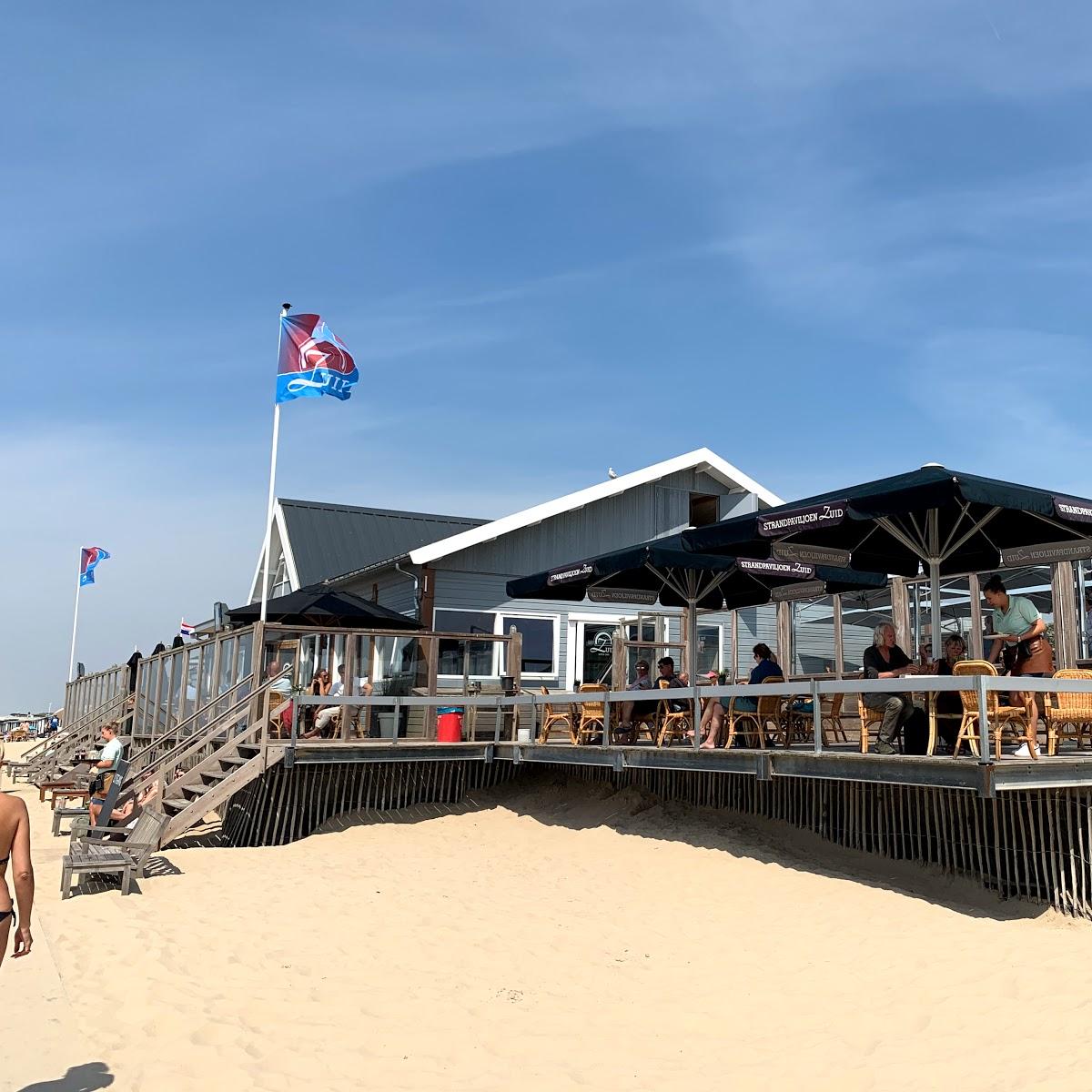 Restaurant "Zuid Beach Pavillion" in Bergen aan Zee