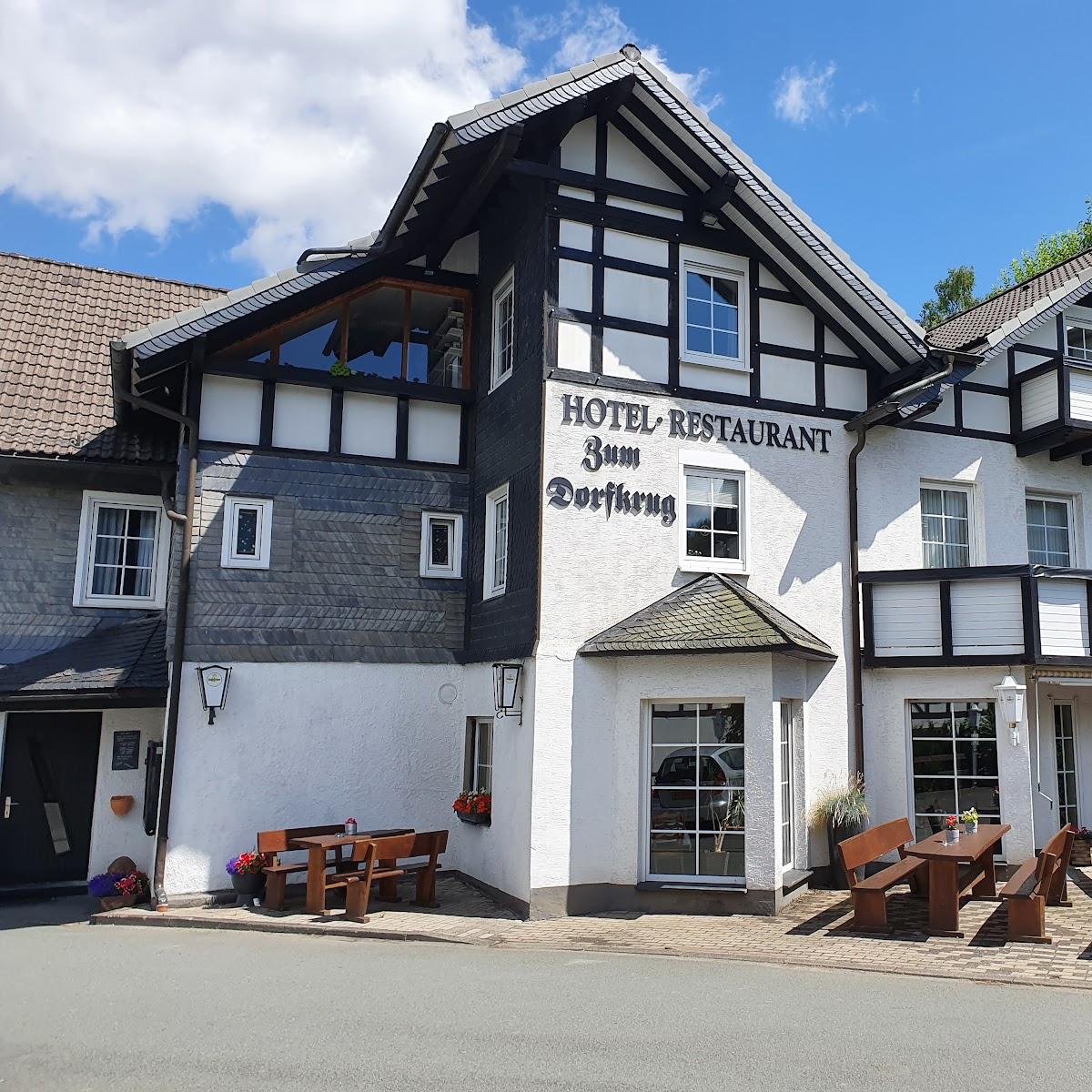 Restaurant "Hotel-Restaurant Zum Dorfkrug" in Winterberg