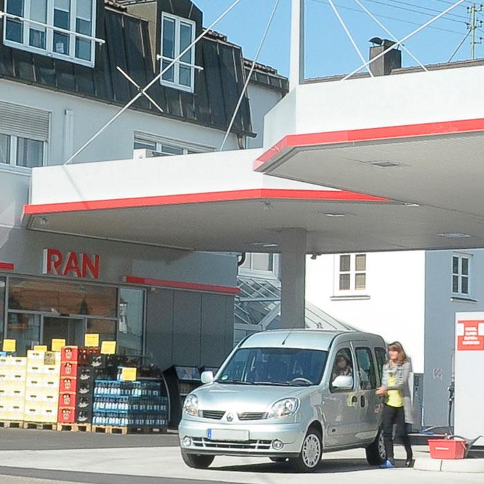 Restaurant "RAN Tankstelle" in Burgau