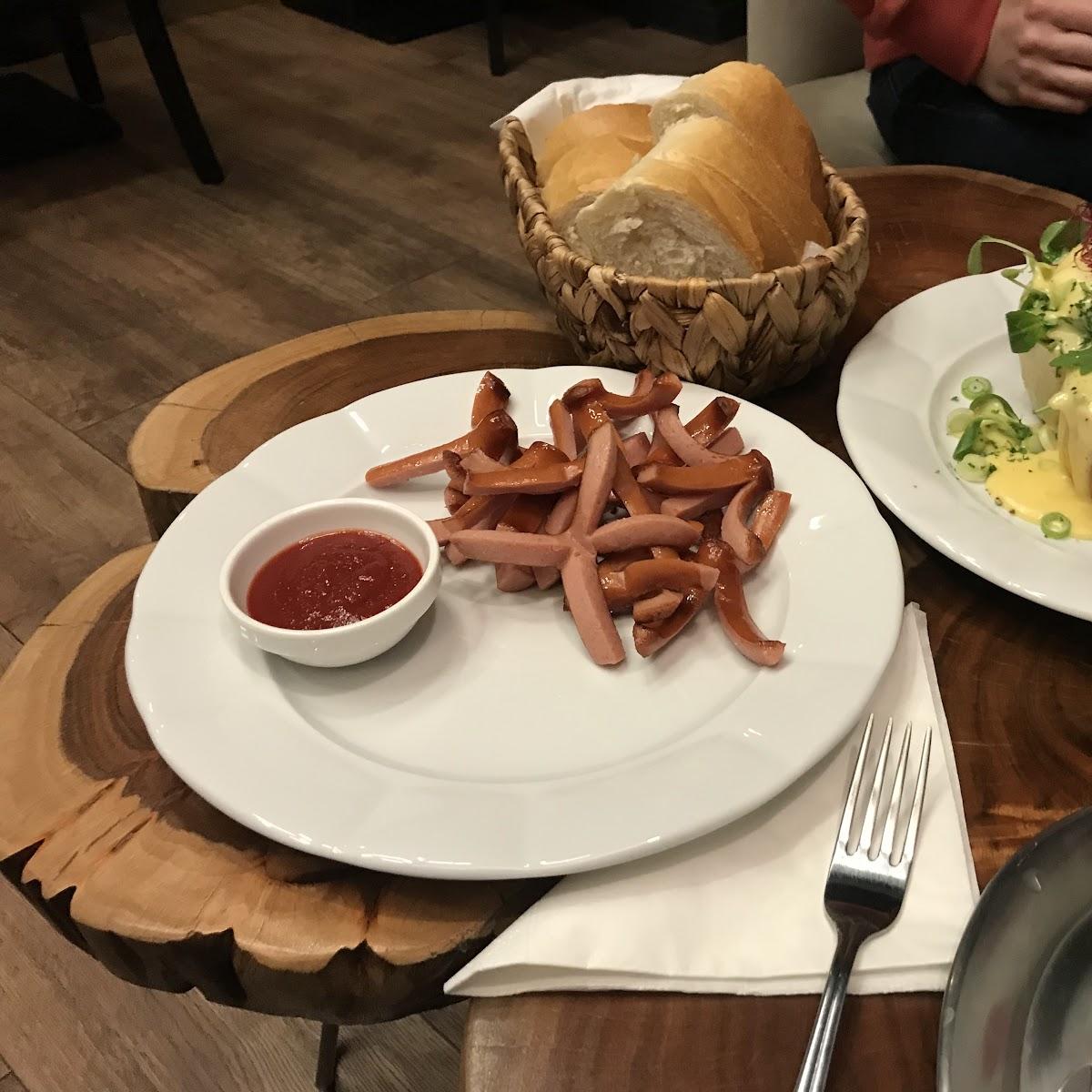 Restaurant "Bavard cafe" in Brünn