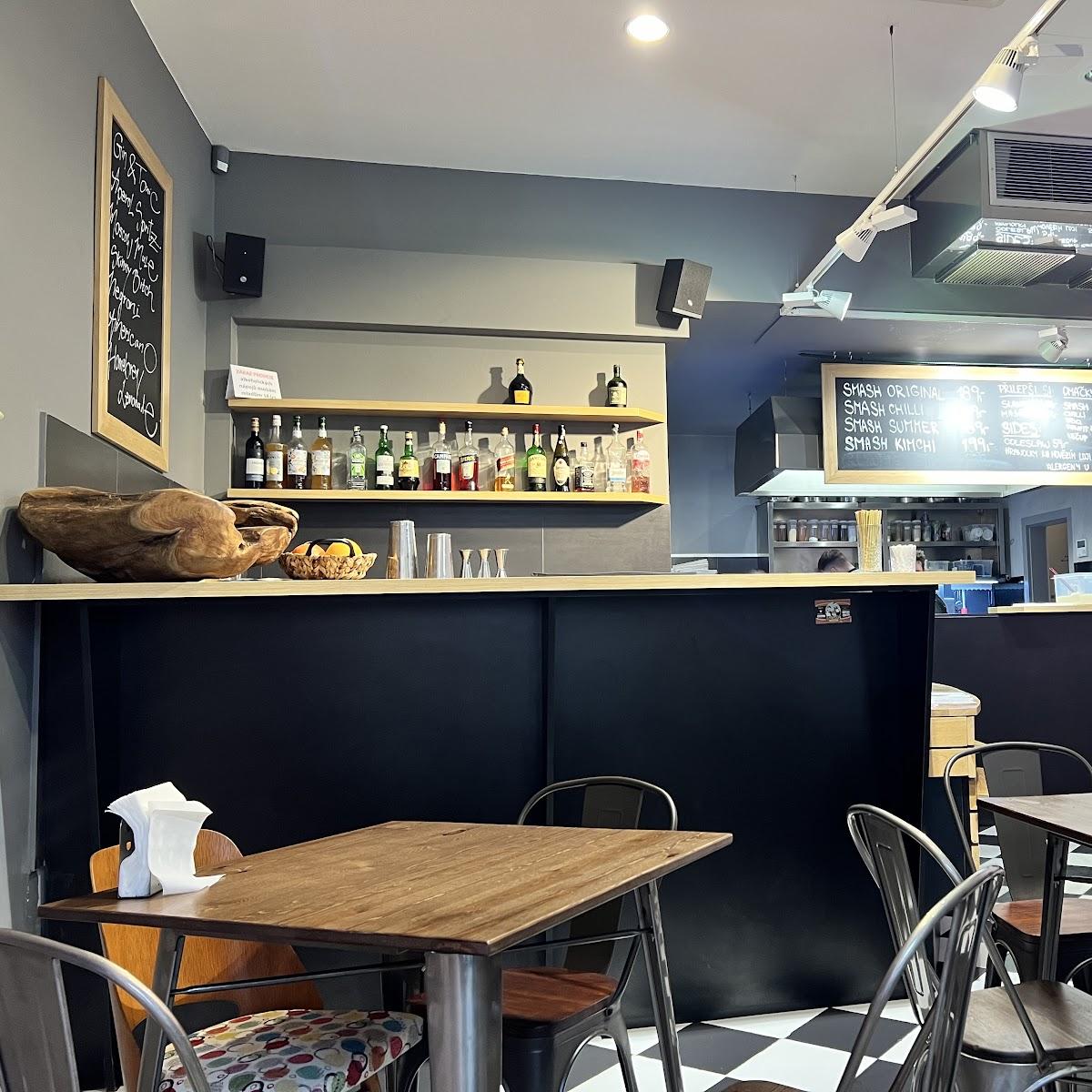 Restaurant "Smash Burgers" in Brünn