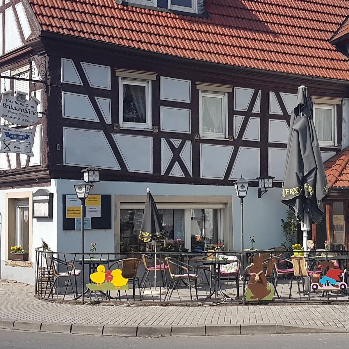 Restaurant "Gasthaus Brückenbäck" in Arnstein