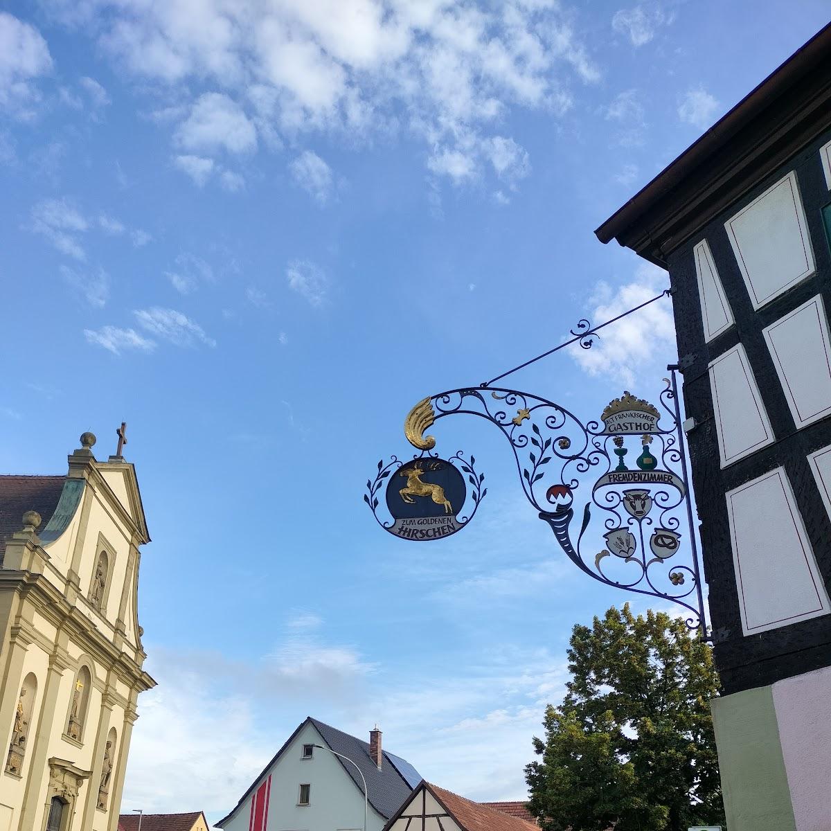 Restaurant "Goldener Hirschen" in Rimpar