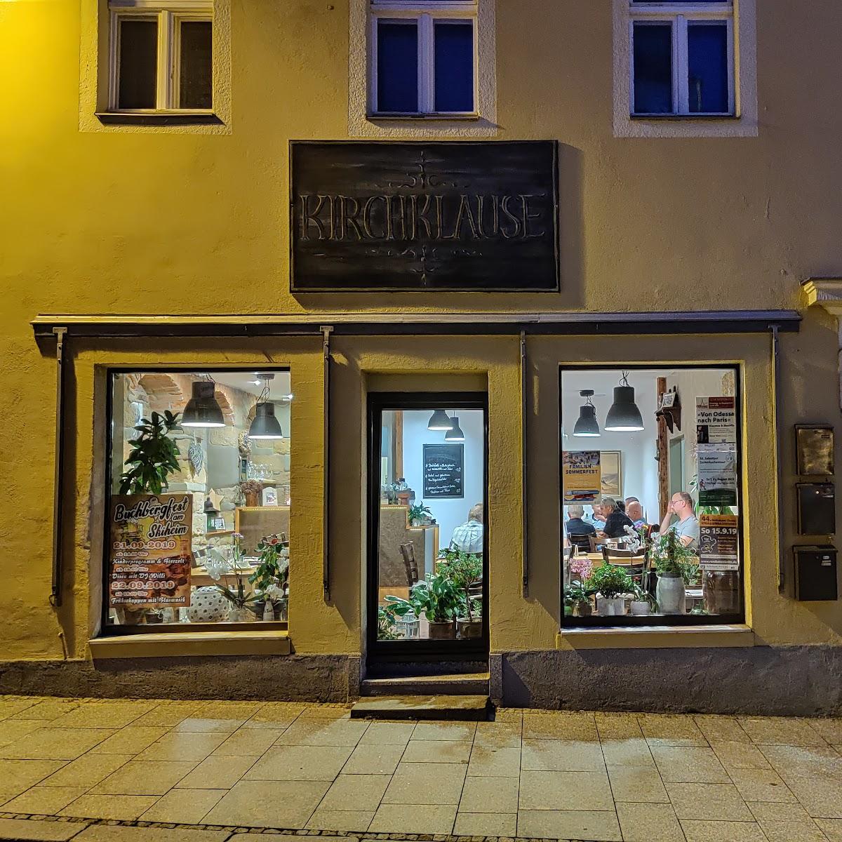 Restaurant "Kirchklause" in Sebnitz