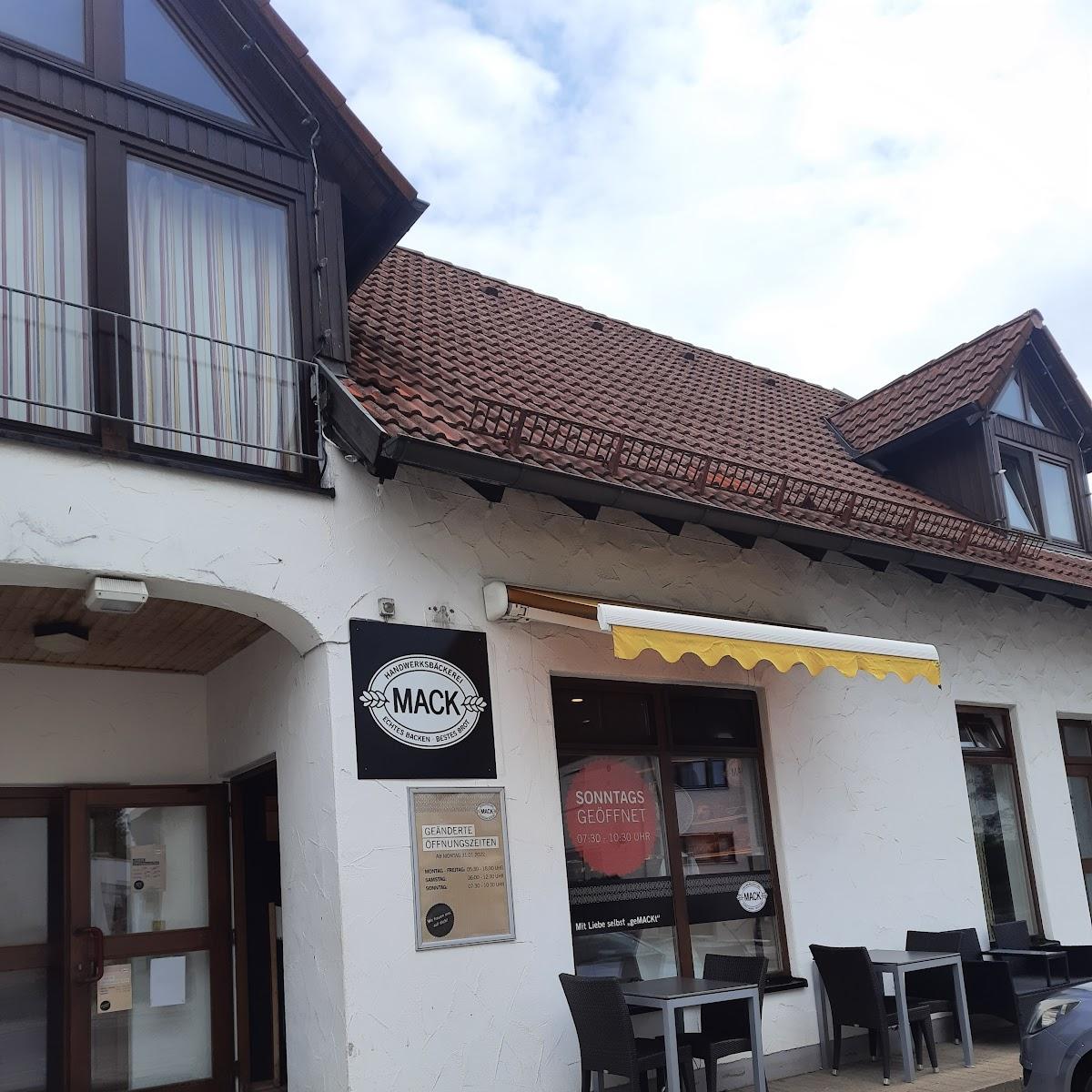 Restaurant "Handwerksbäckerei Mack" in Westhausen