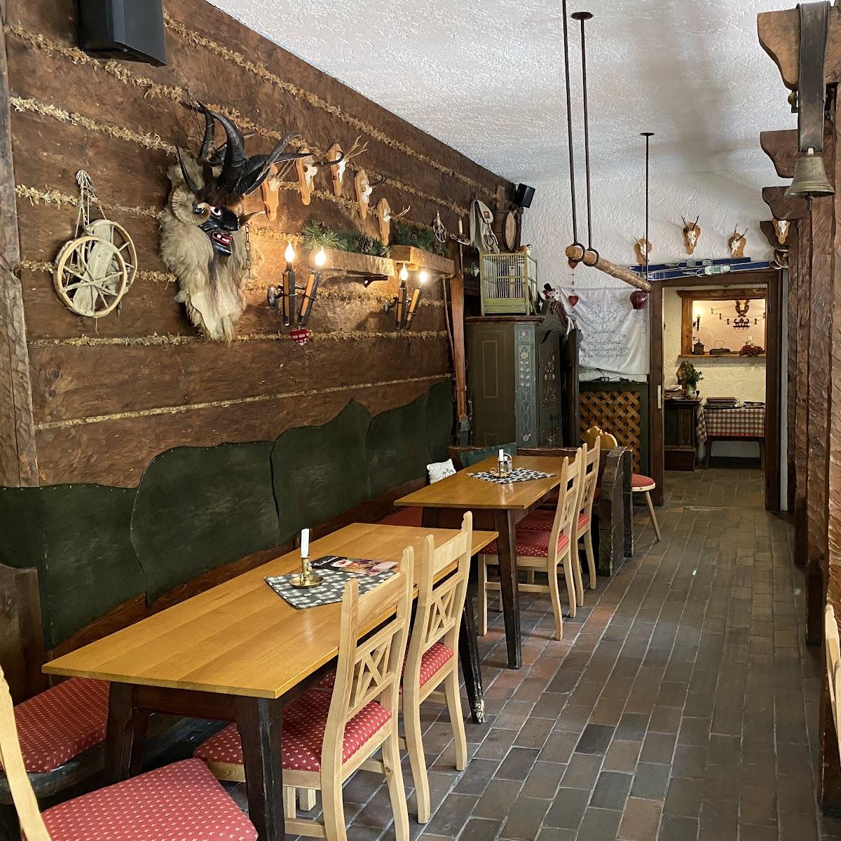 Restaurant "Waldgasthof Angertal-Hirschen Hütt