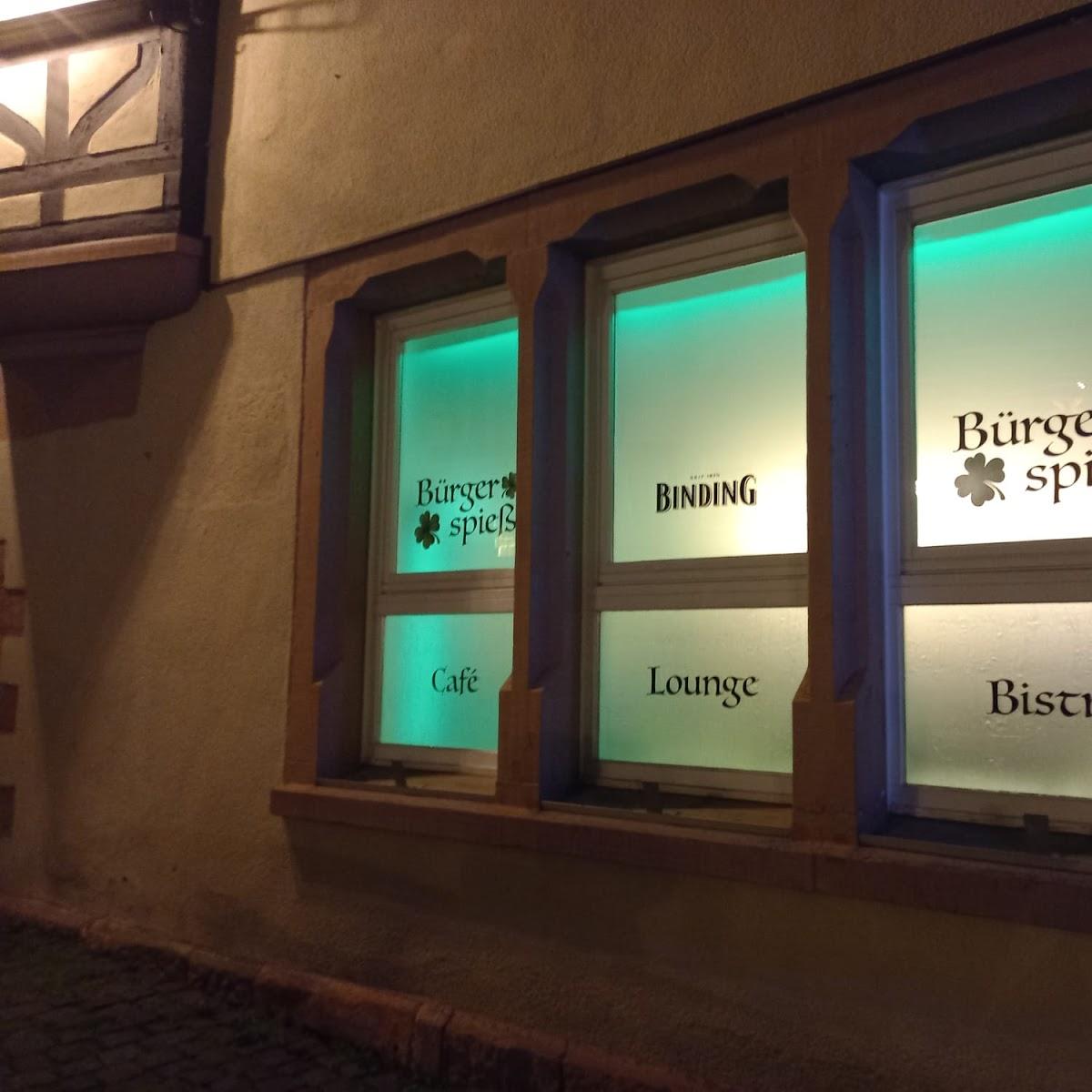 Restaurant "Bürgerspieß" in Ortenberg