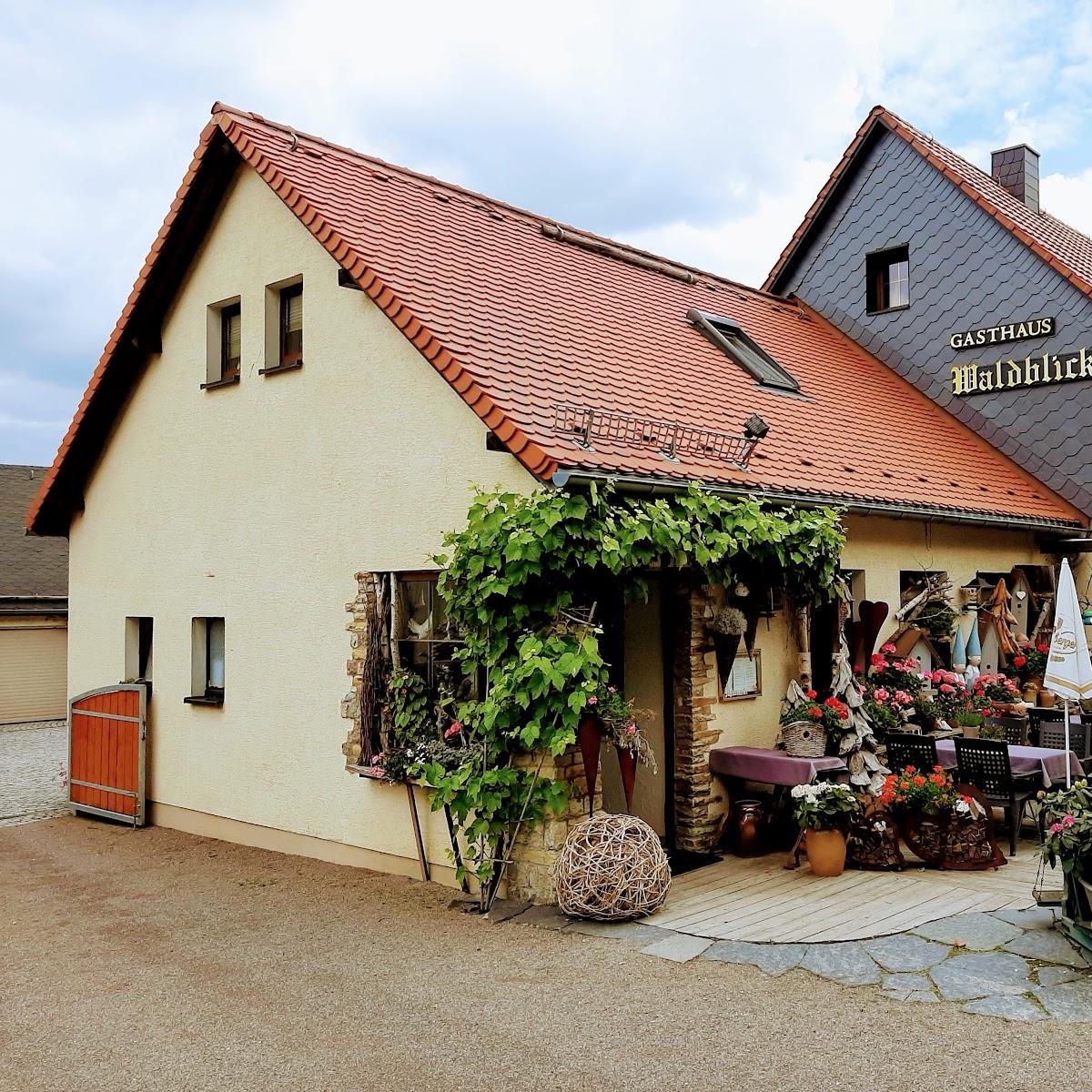 Restaurant "Gasthaus & Pension „Waldblick“" in Tharandt