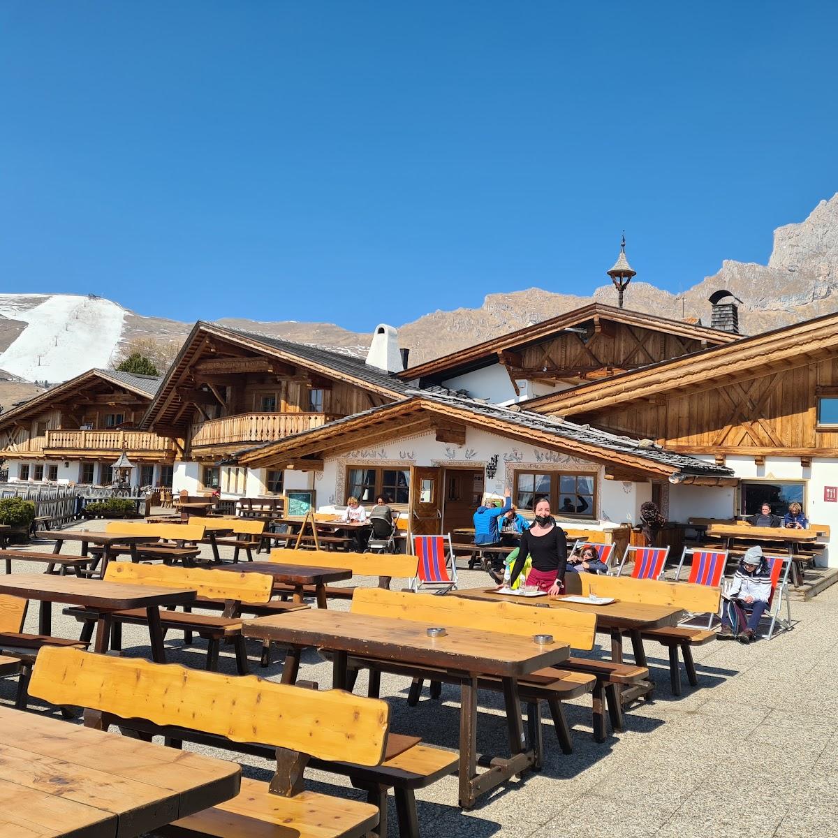 Restaurant "Baita Pramulin Hütte" in Wolkenstein