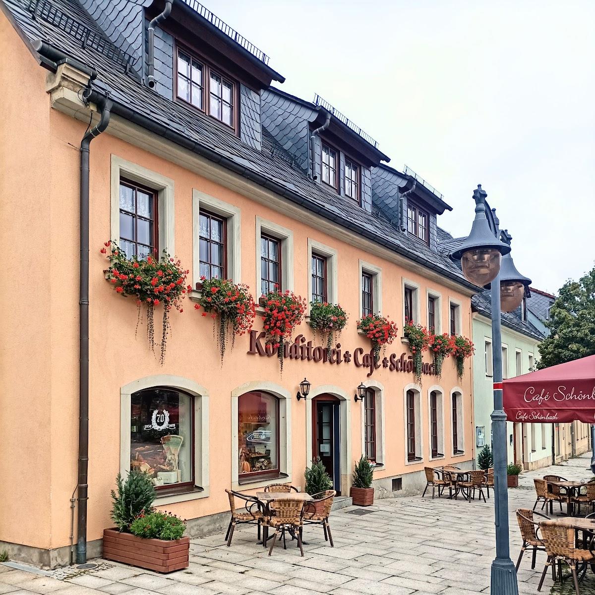 Restaurant "Café Konditorei Schönbach" in Bad Gottleuba-Berggießhübel
