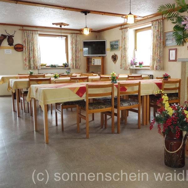 Restaurant "Pension Haus Sonnenschein Lang Wolfgang, Pfrentsch 20, (Anmeldung-Reception)" in Waidhaus