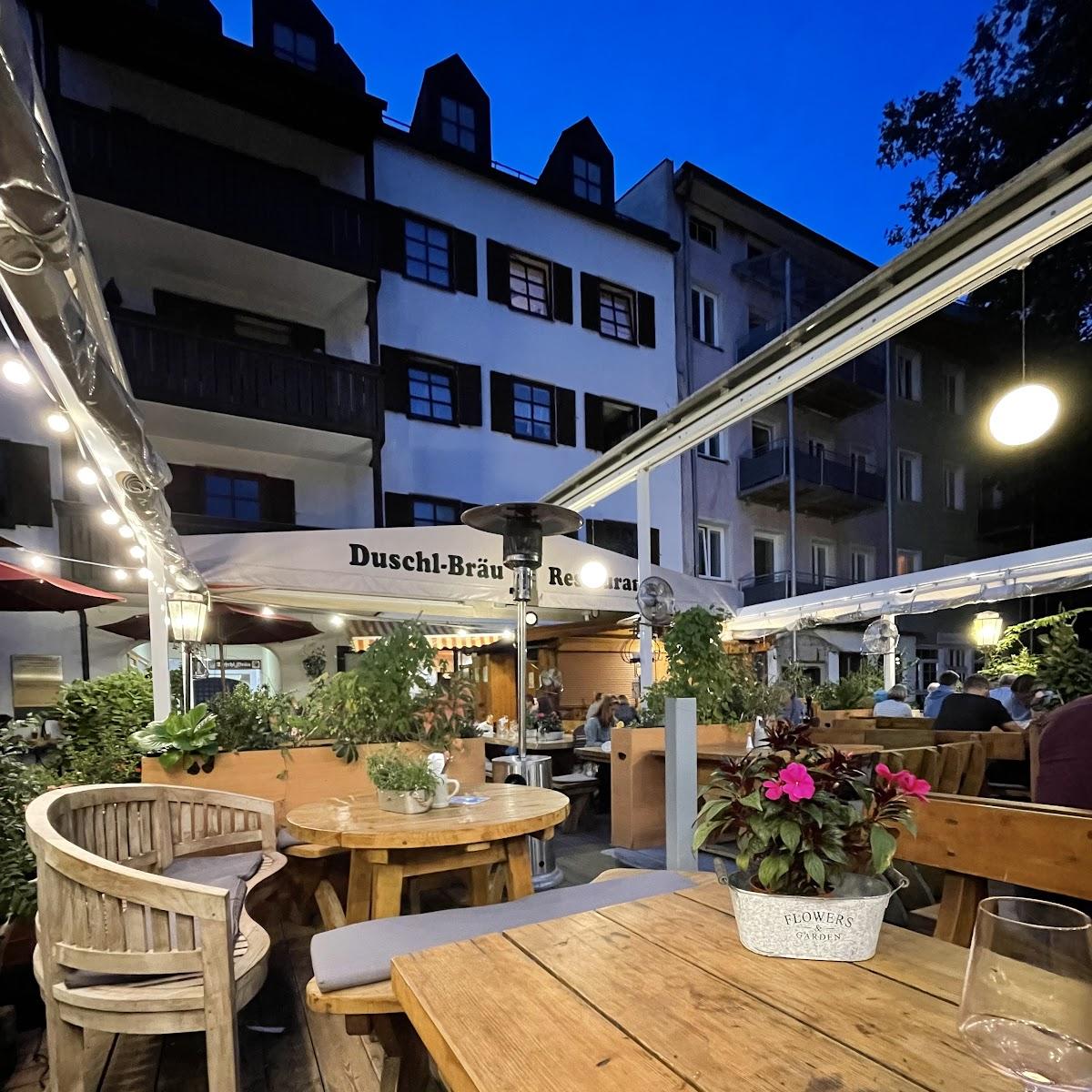 Restaurant "Duschlbräu  - Traditionsgaststätte im Herzen von" in Rosenheim