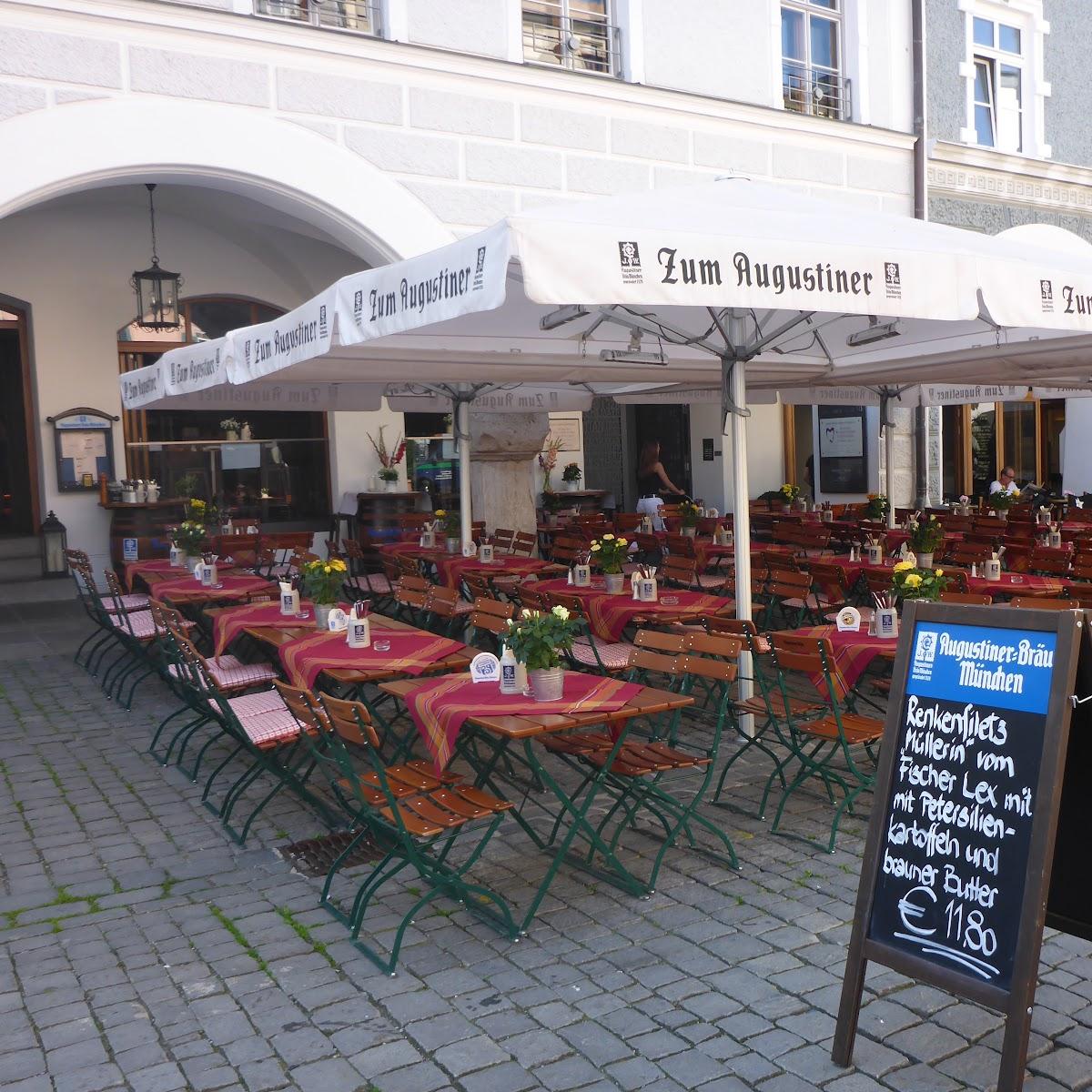 Restaurant "Zum Augustiner" in Rosenheim