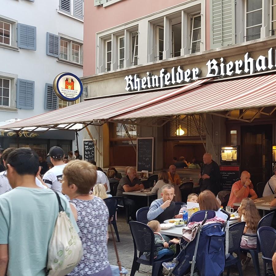 Restaurant "Rheinfelder Bierhalle" in Zürich