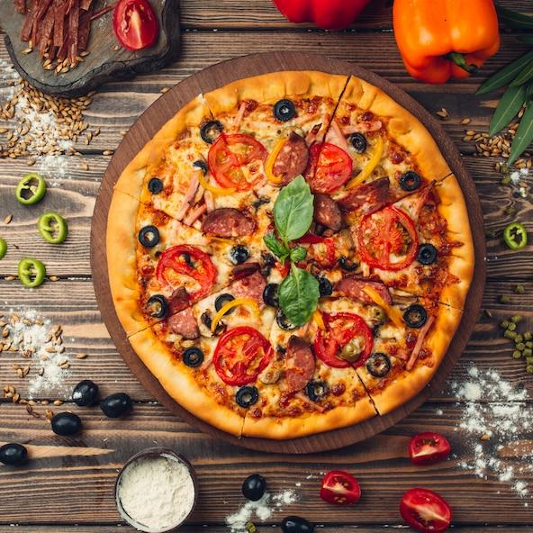 Restaurant "Pizzoria" in Glinde