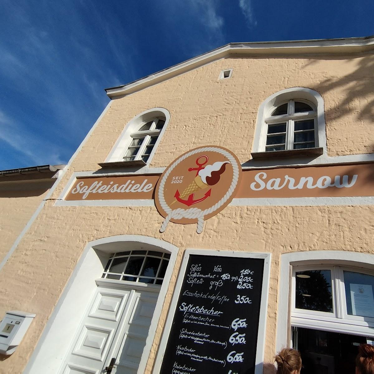 Restaurant "Softeisdiele" in Sarnow