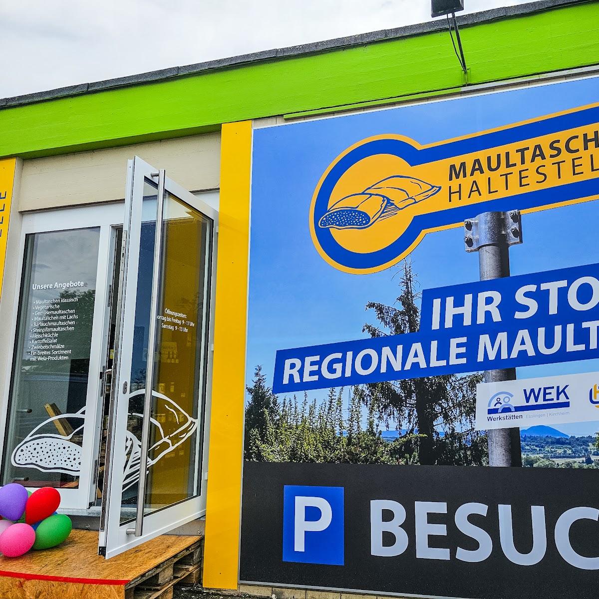 Restaurant "Maultaschen Haltestelle" in Wernau (Neckar)