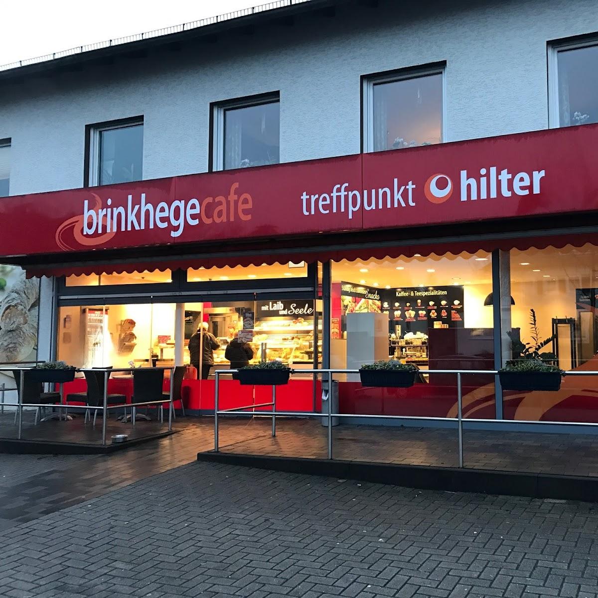 Restaurant "Bäckerei Brinkhege - Treffpunkt Hilter" in Hilter am Teutoburger Wald