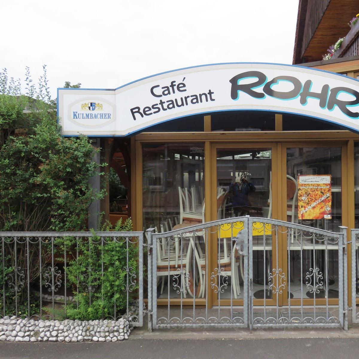 Restaurant "Café Rohr" in Schonungen