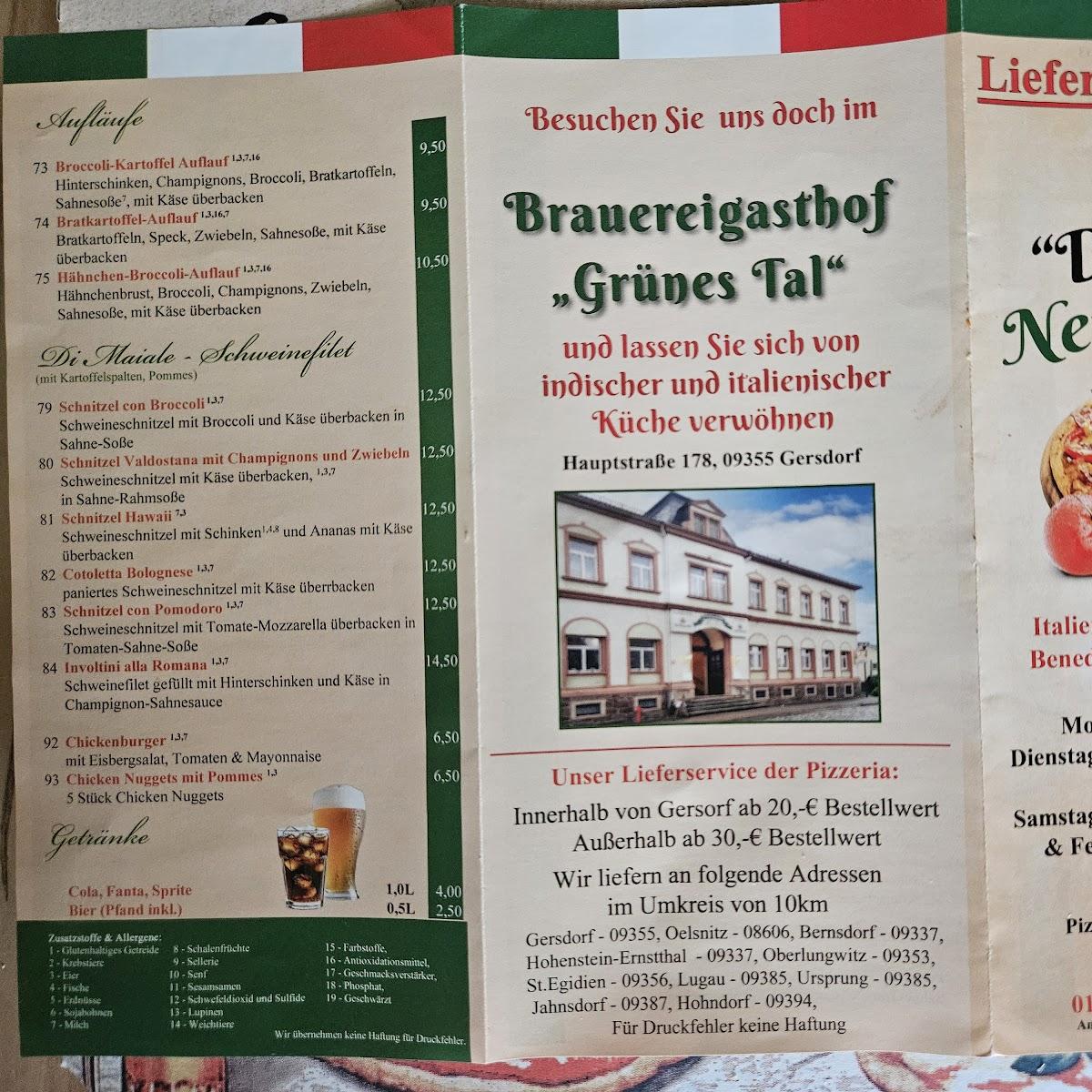 Restaurant "Pizzeria Da Robin" in Gersdorf