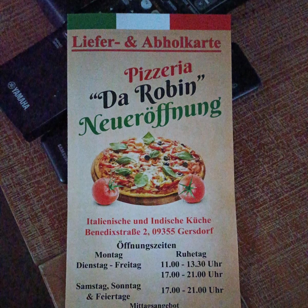 Restaurant "Pizzeria Da Robin" in Gersdorf