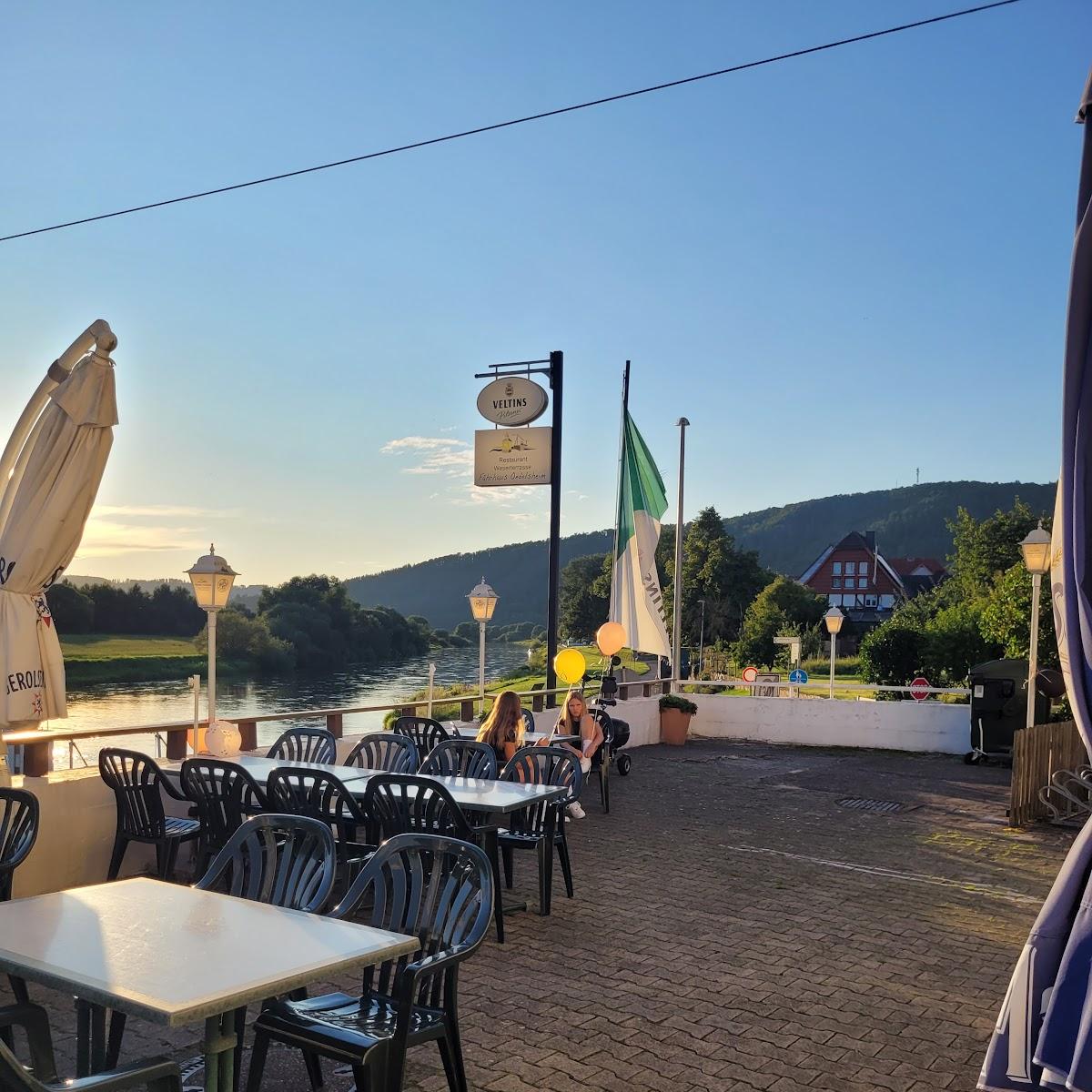 Restaurant "Fährhaus Oedelsheim" in Wesertal