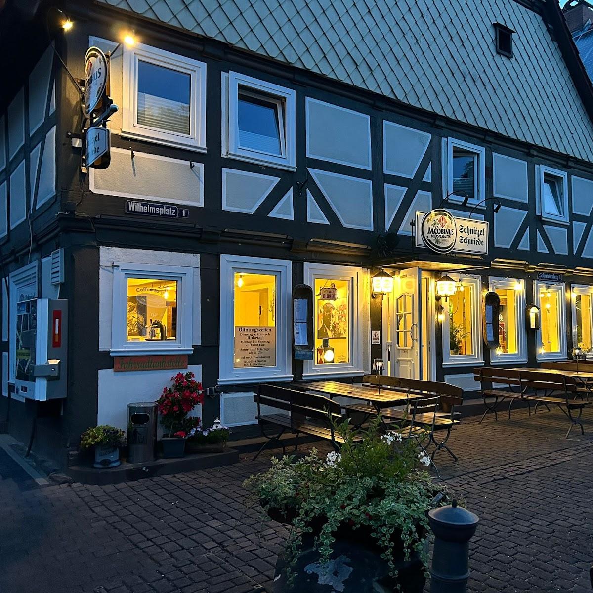 Restaurant "Schnitzelschmiede" in Reinhardshagen