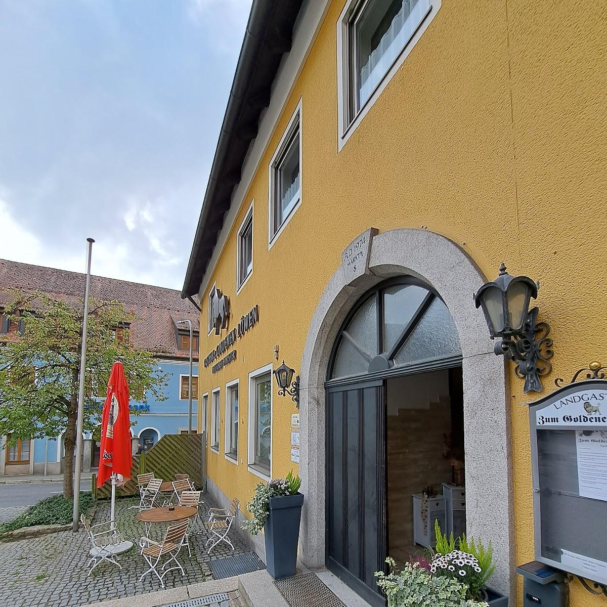 Restaurant "Landgasthof Zum Goldenen Löwen" in Moosbach