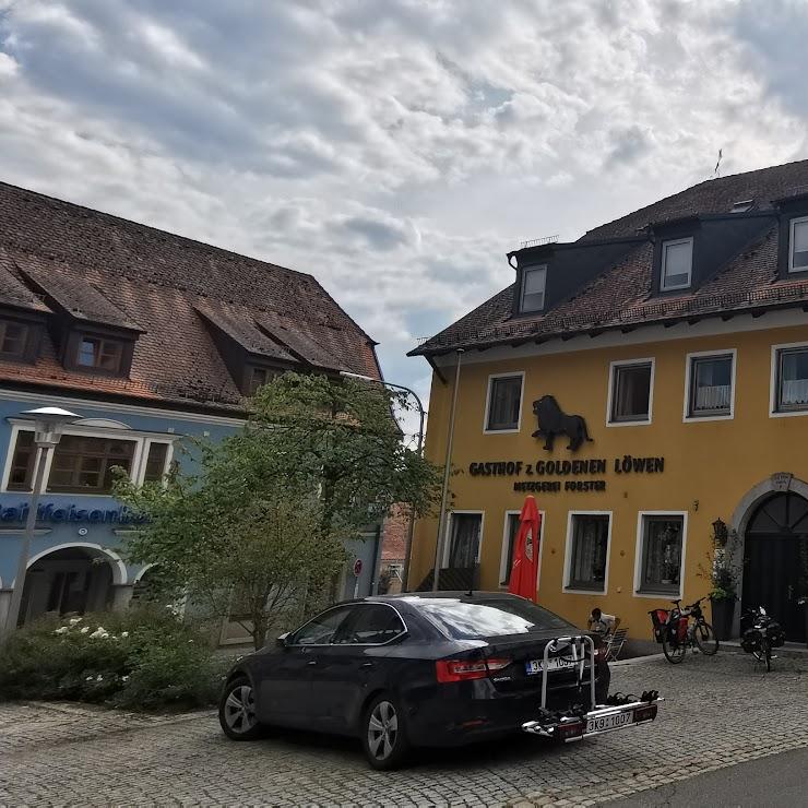Restaurant "Landgasthof Zum Goldenen Löwen" in Moosbach