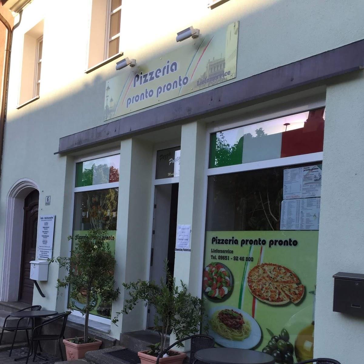 Restaurant "Pizzeria Pronto Pronto" in Vohenstrauß