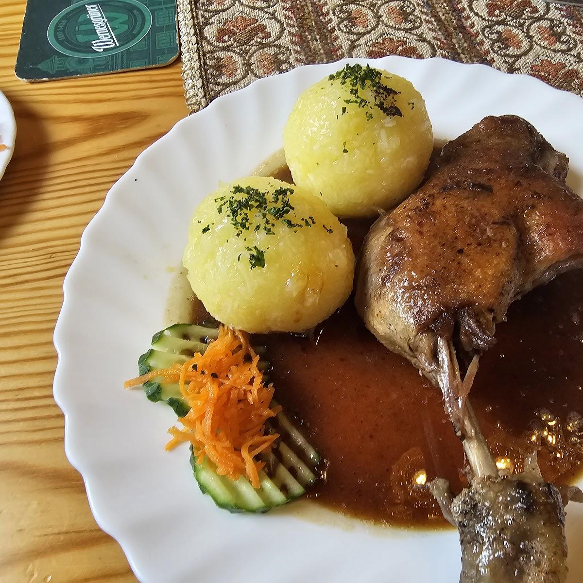 Restaurant "Gaststätte Bahnschlößchen" in Stützengrün