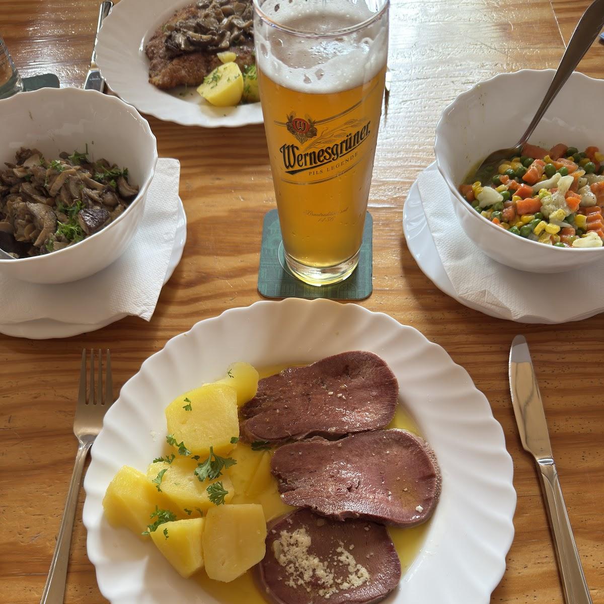 Restaurant "Gaststätte Bahnschlößchen" in Stützengrün