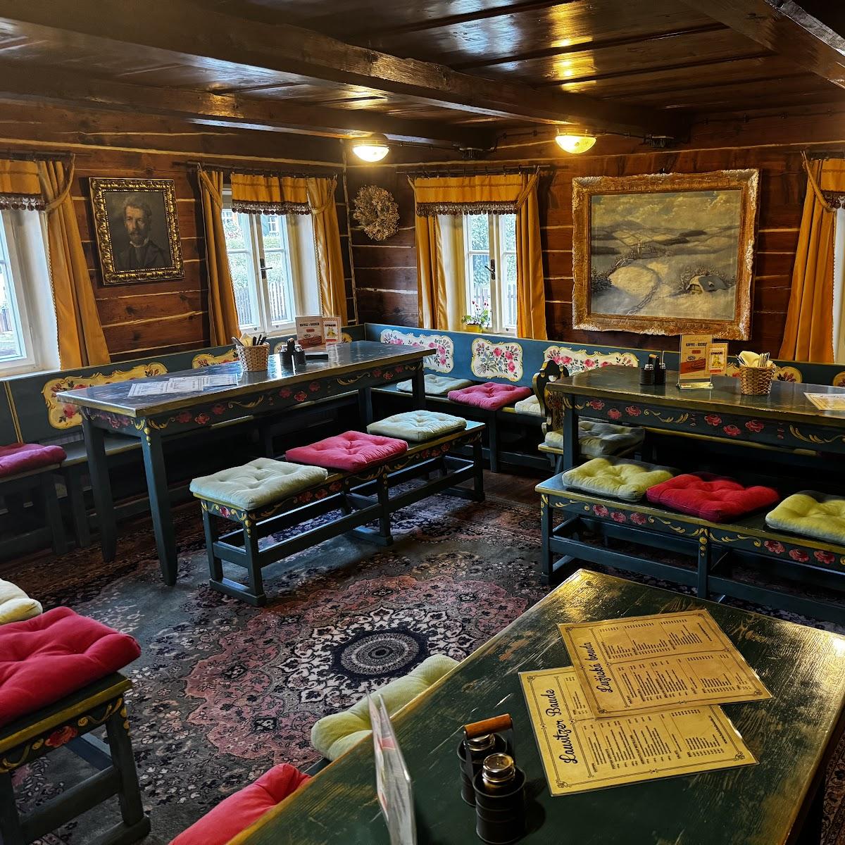 Restaurant "Lausitzer Baude" in Krompach v ?echách