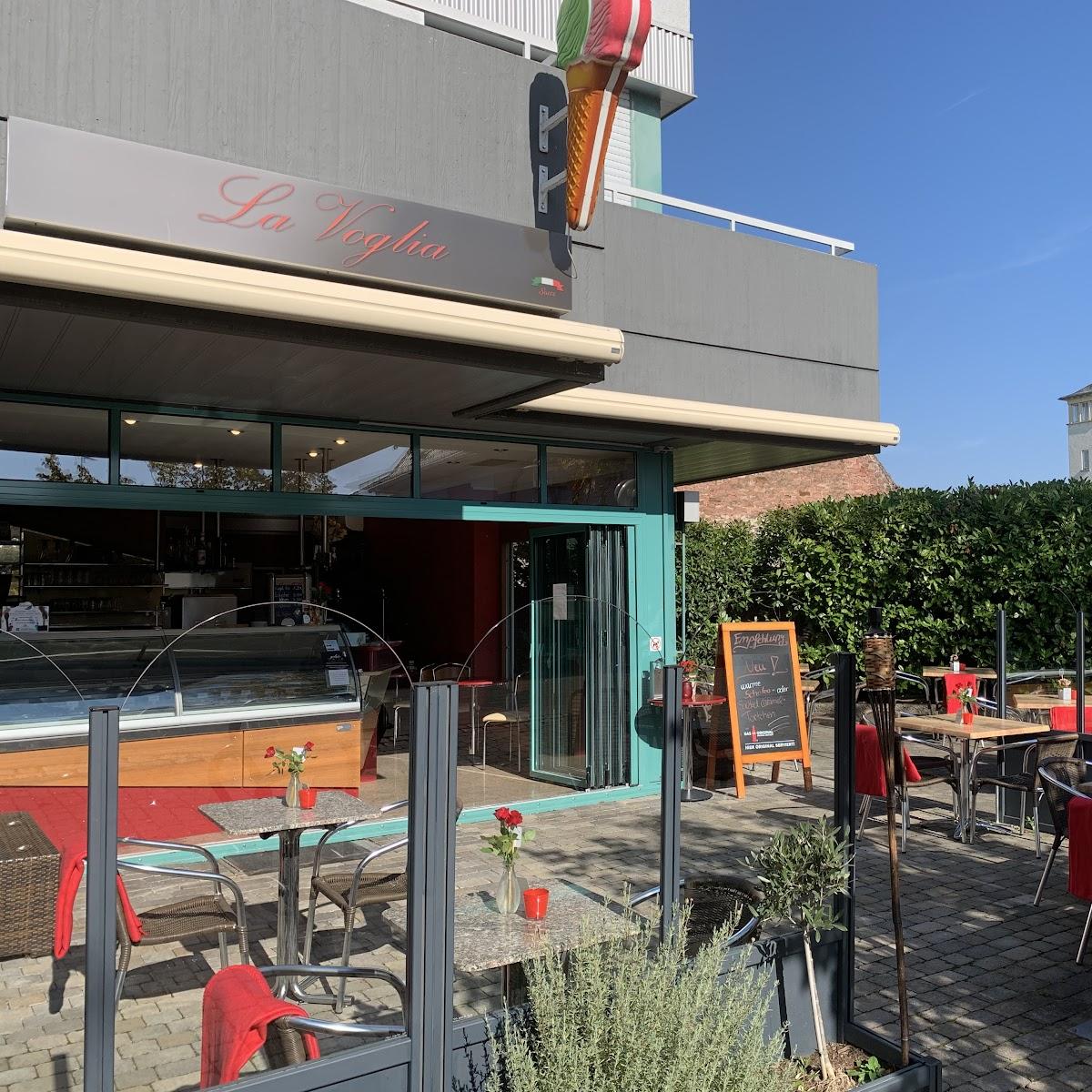 Restaurant "La Voglia - Gelato - Café - Bar" in Biebesheim am Rhein