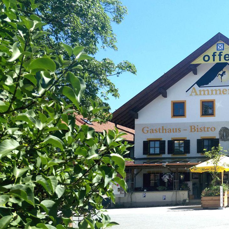 Restaurant "Ammerwork Retreat - WG Zimmer - Boulderhalle Ammerrock" in Saulgrub