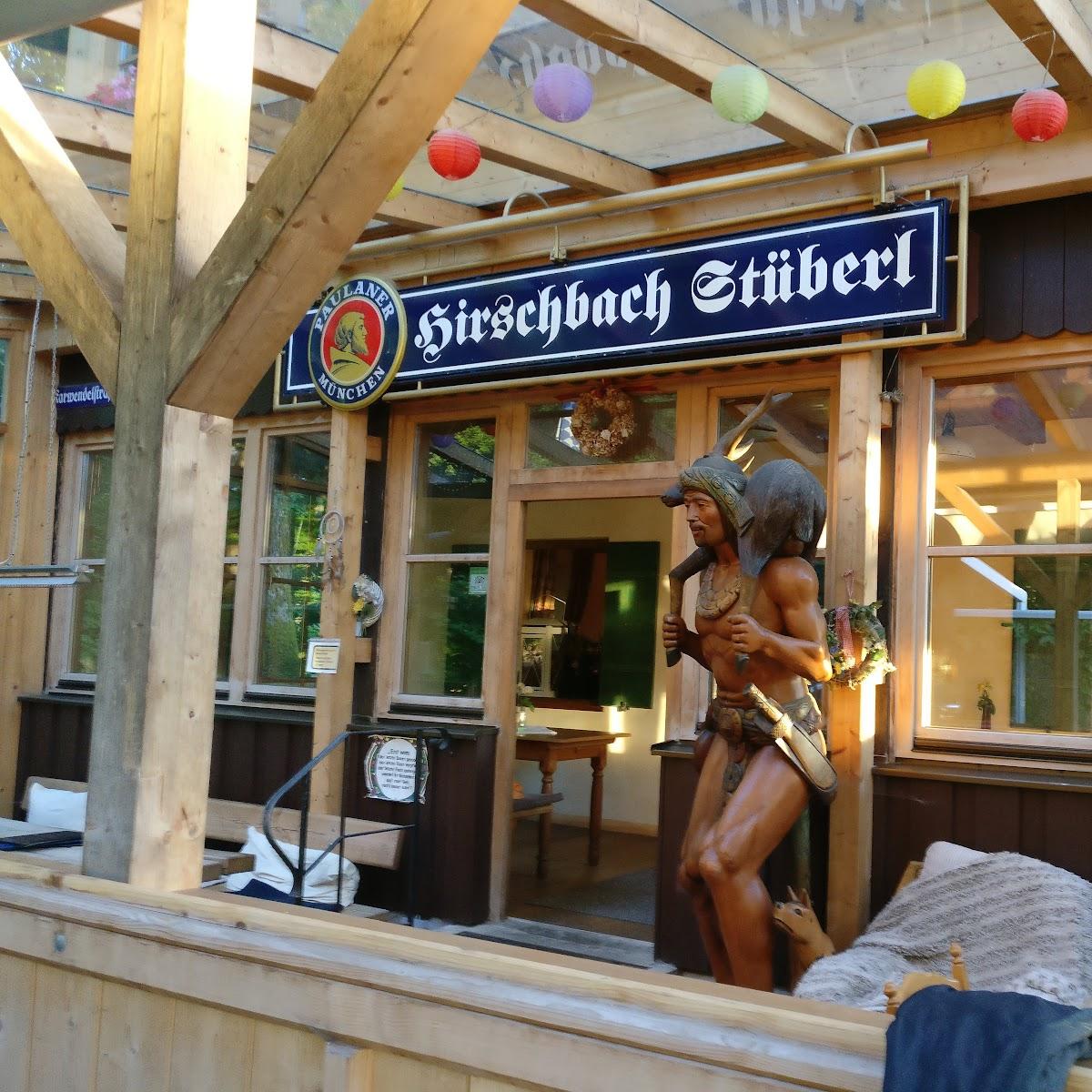 Restaurant "Hirschbachstüberl" in Lenggries