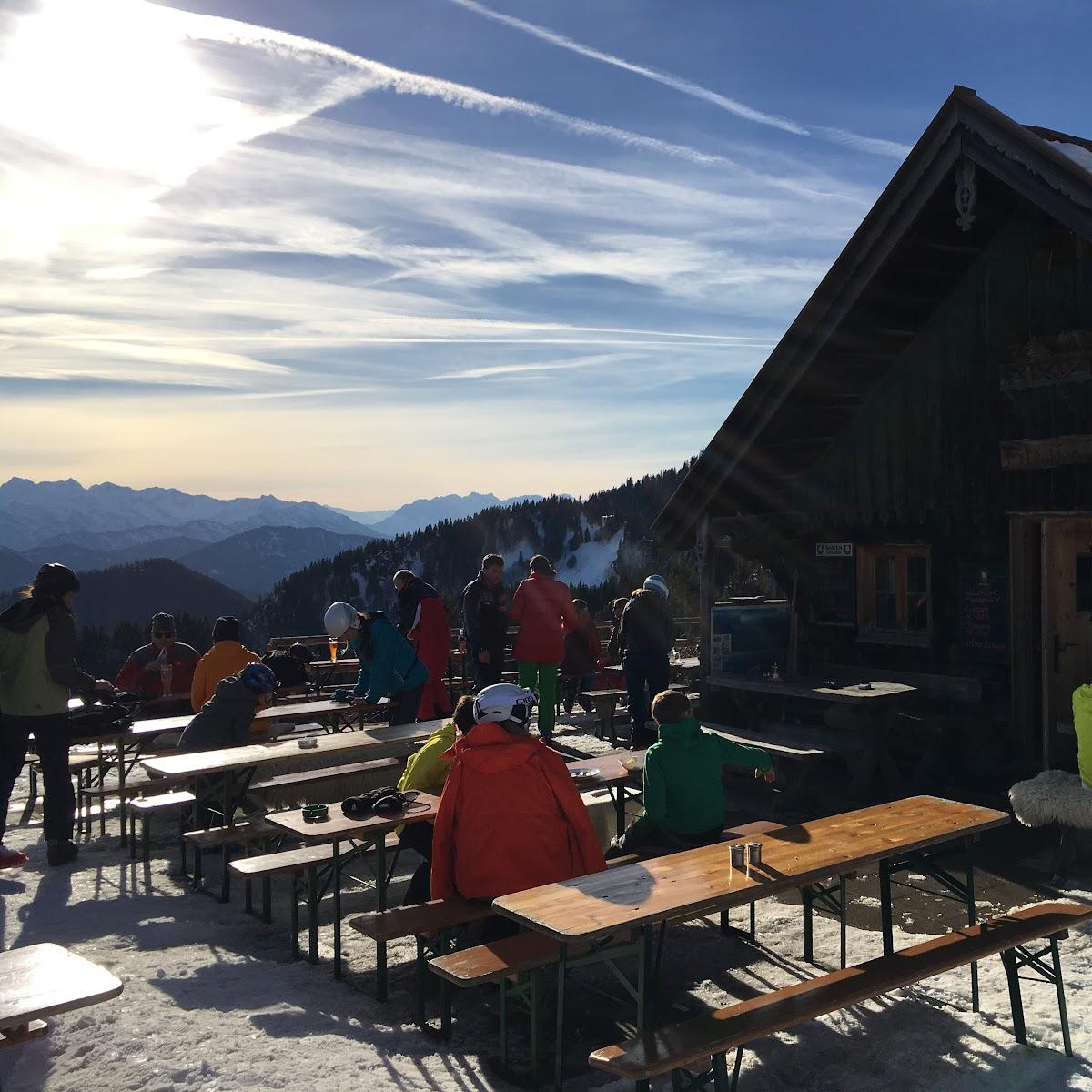 Restaurant "Strasser Alm" in Lenggries