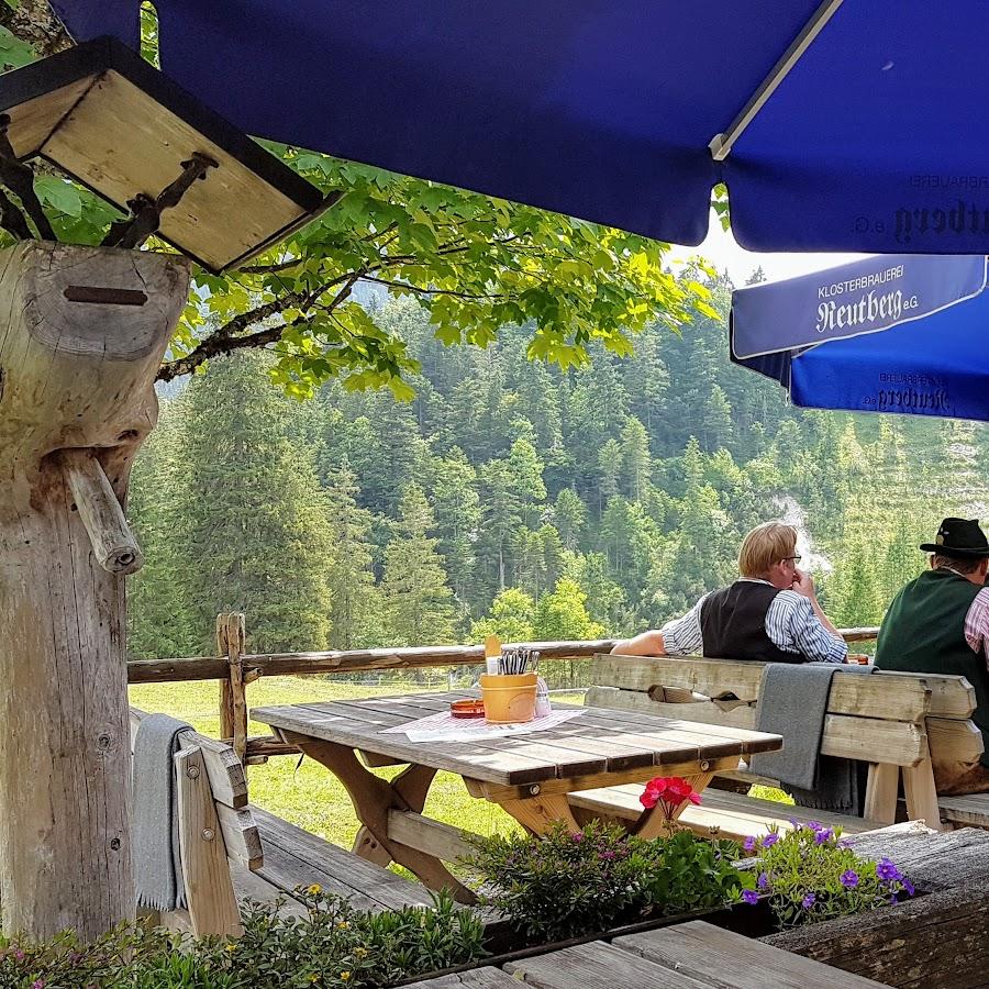 Restaurant "Oswaldhütte" in Lenggries