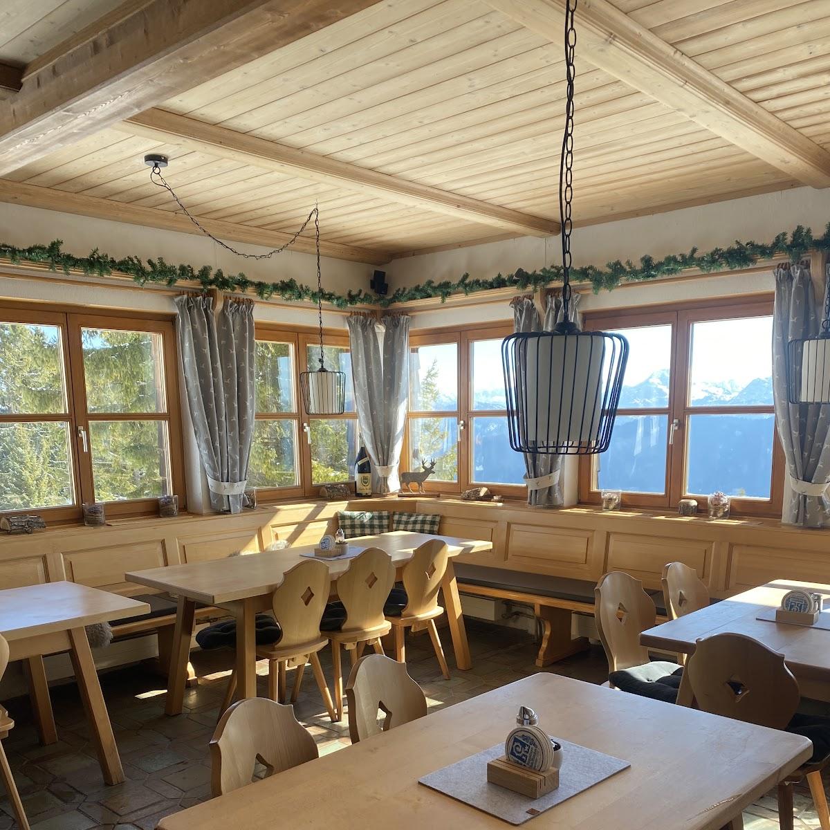 Restaurant "Florianshütte" in Lenggries