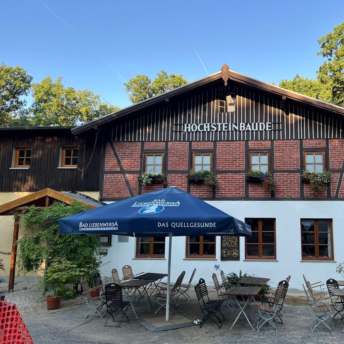 Restaurant "Hochsteinbaude" in Königshain