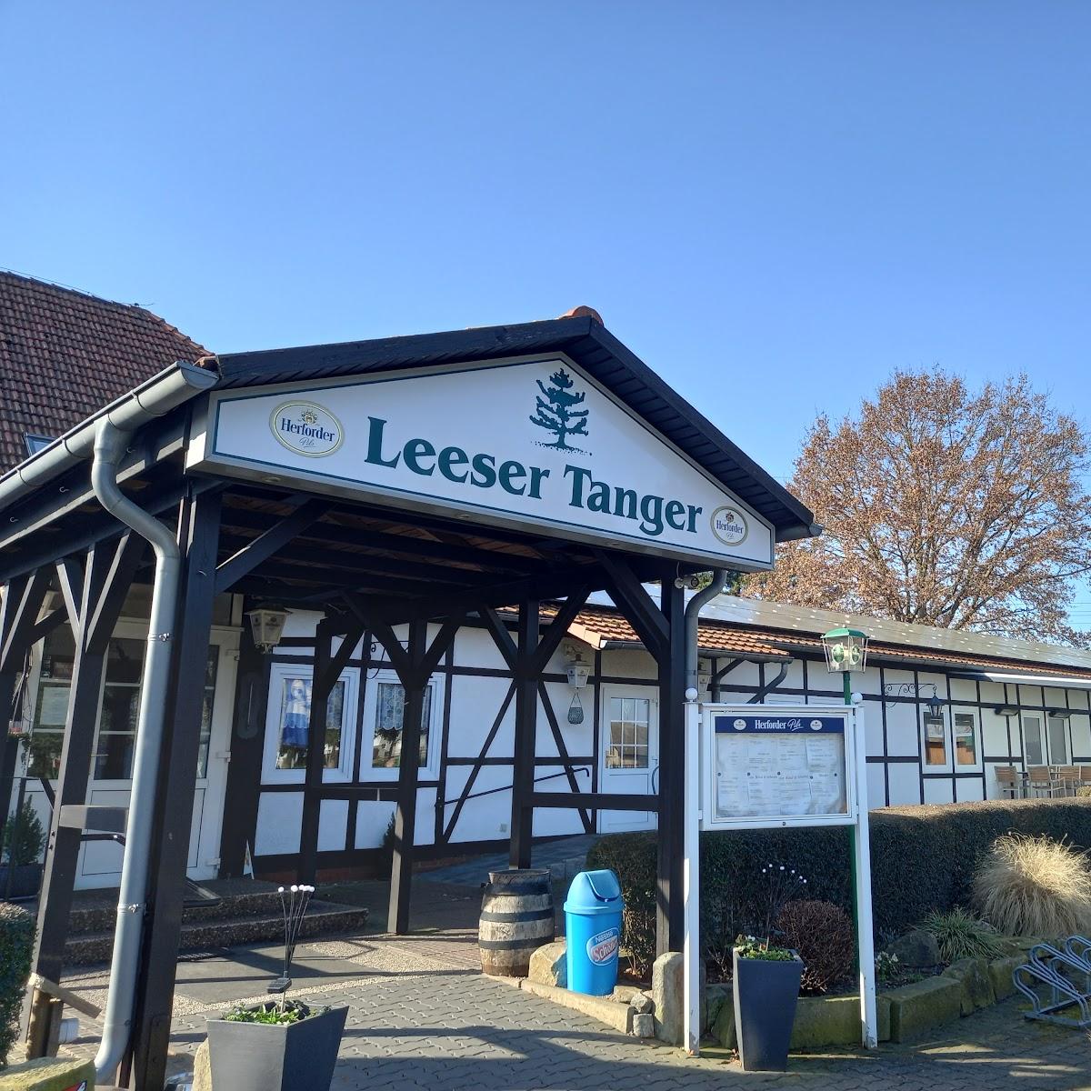 Restaurant "r Tanger" in Leese