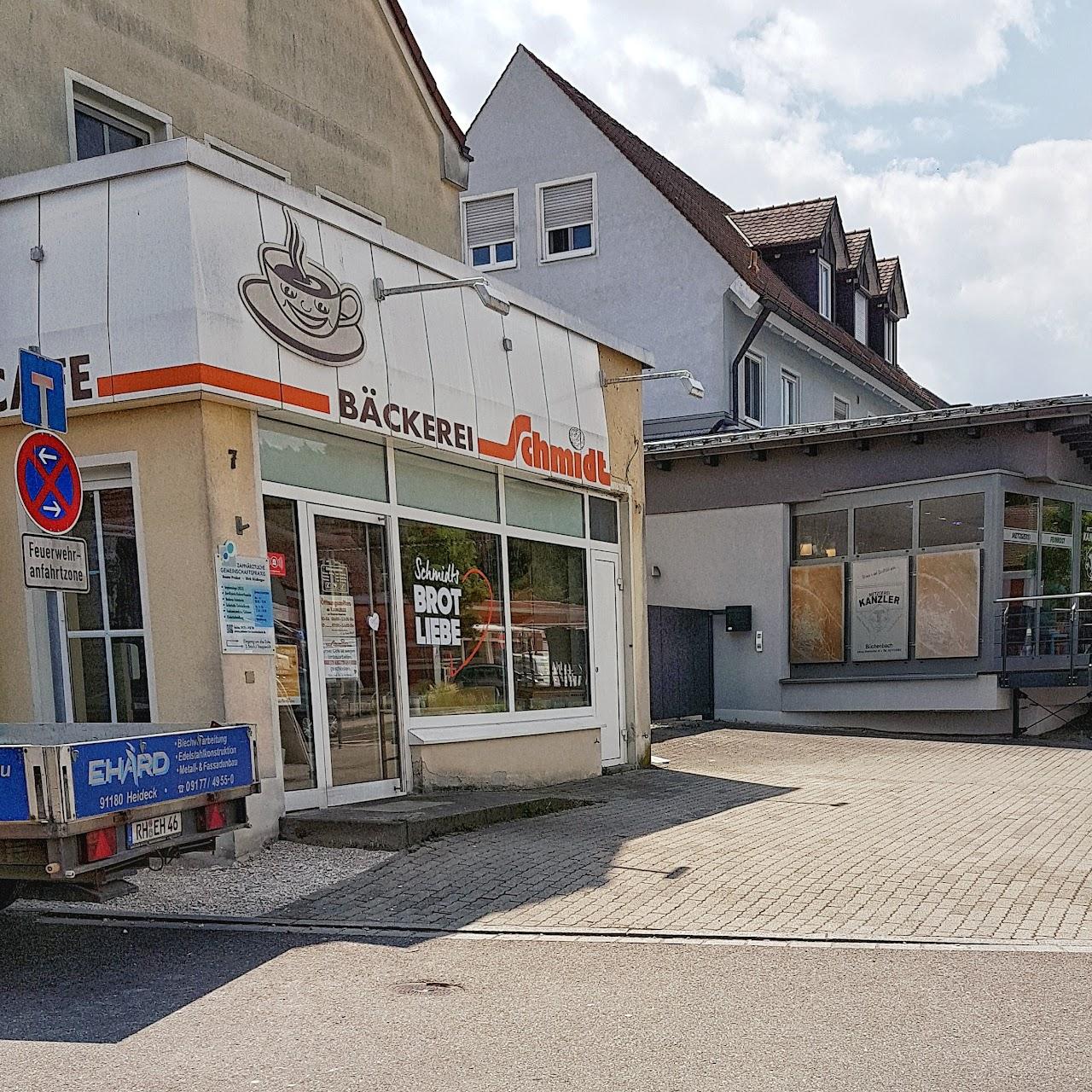 Restaurant "Bäckerei Schmidt" in Büchenbach