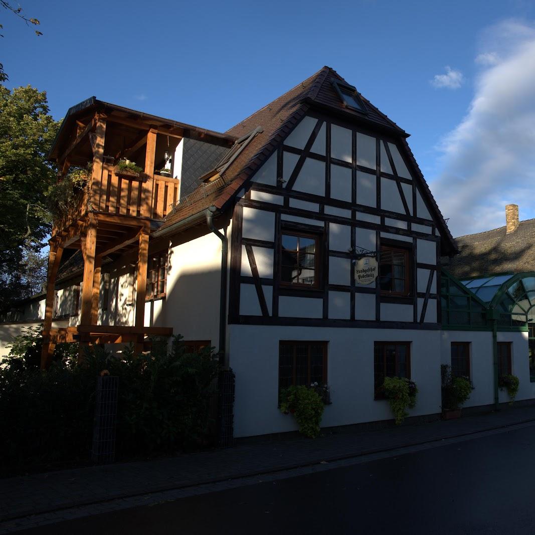 Restaurant "Landgasthof Podelwitz" in Rackwitz