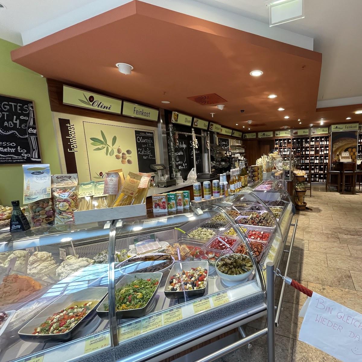 Restaurant "Olini Feinkost" in Leuna