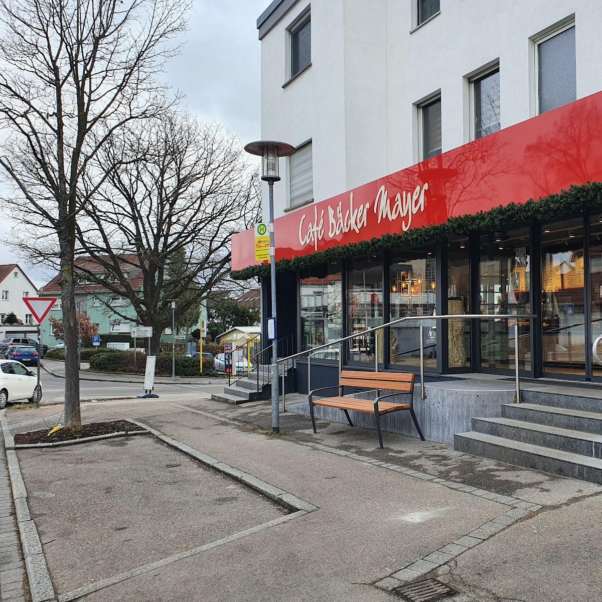 Restaurant "Café Bäcker Mayer" in Denkendorf