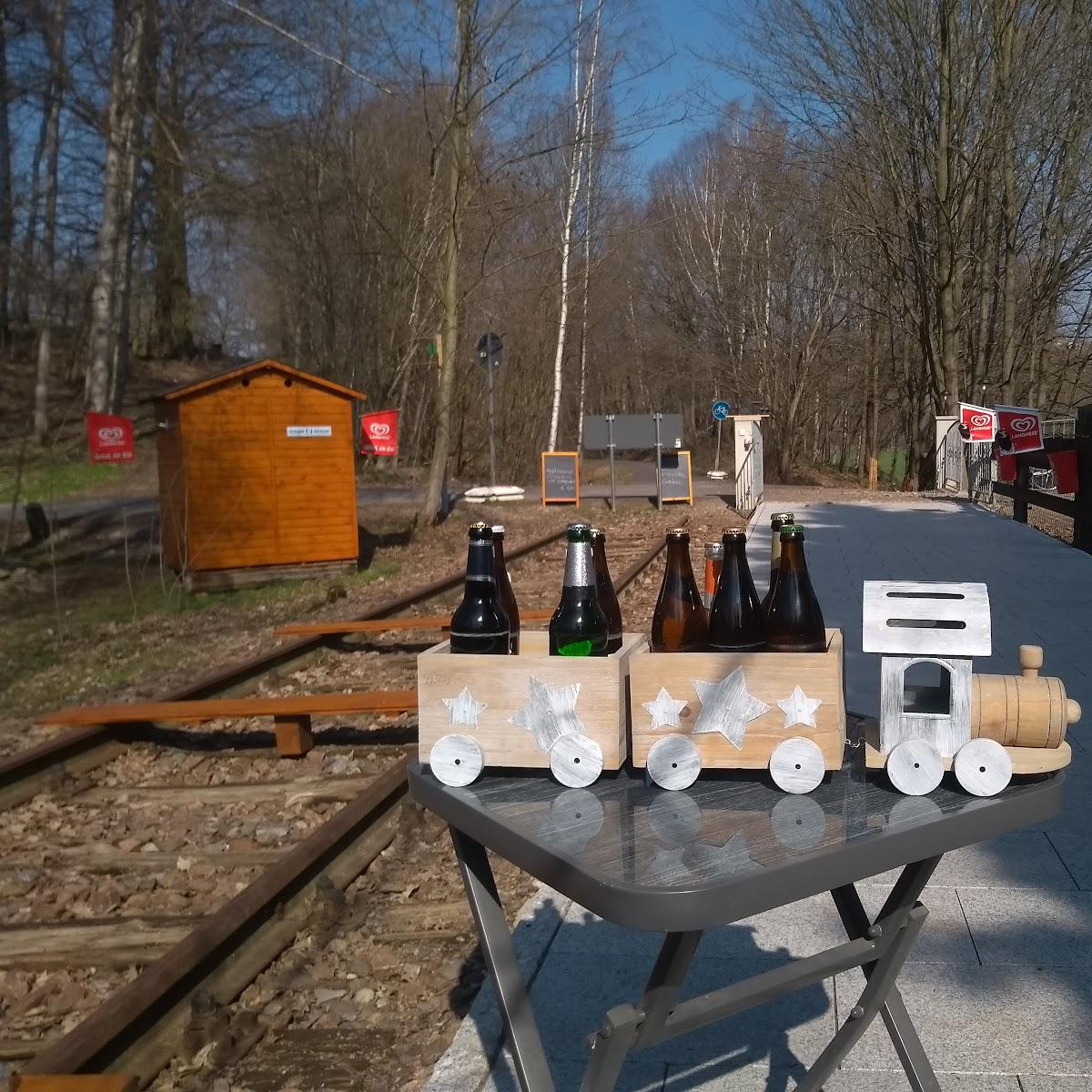 Restaurant "Imbiss am Chemnitztalradweg  Zum Dampfkessel  Bahnhof Auerswalde-Köthensdorf" in Taura
