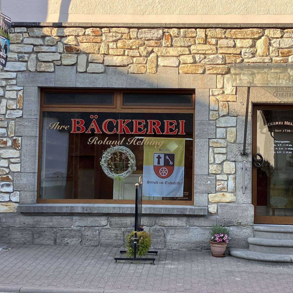 Restaurant "Bäckerei Roland Helbing GmbH & Co.KG" in Dingelstädt