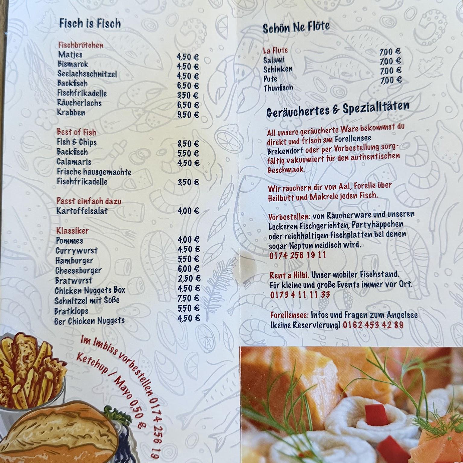 Restaurant "Hilbis Fischkiste Imbiss" in Brekendorf