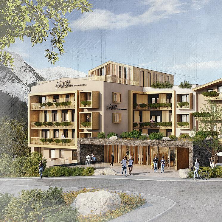 Restaurant "Hotel Kristall" in Leutasch