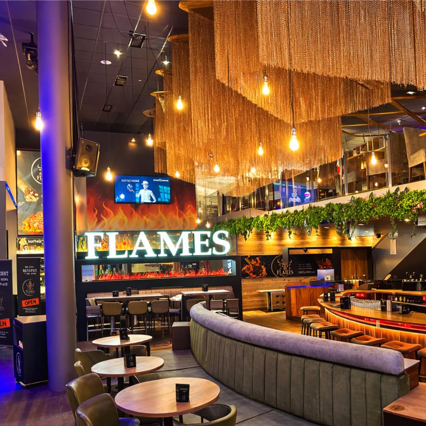 Restaurant "Flames Taste & Fire RIED" in Tumeltsham
